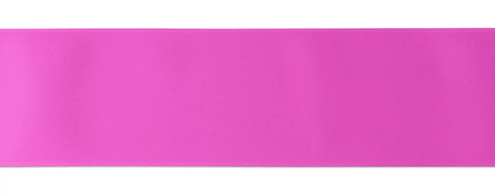 Ruban de satin de 12" avec badge (Brillance - Finition mate)
