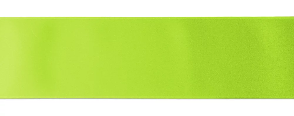 Ruban de satin de 12" avec badge (Brillance - Finition mate)