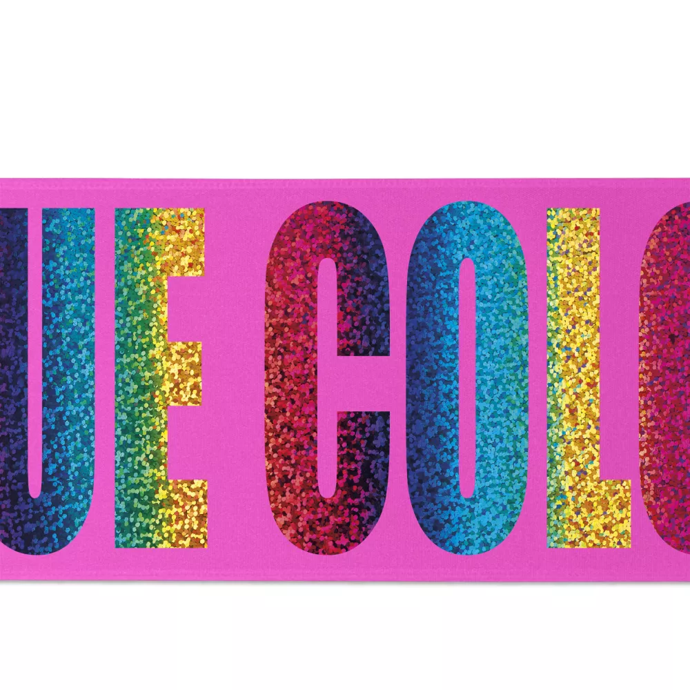 Ruban de satin de 4" (Brillance - Finition spéciale)