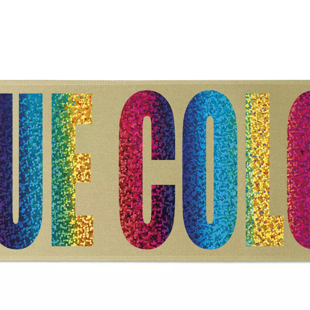 Ruban de satin de 4" (Brillance - Finition spéciale)