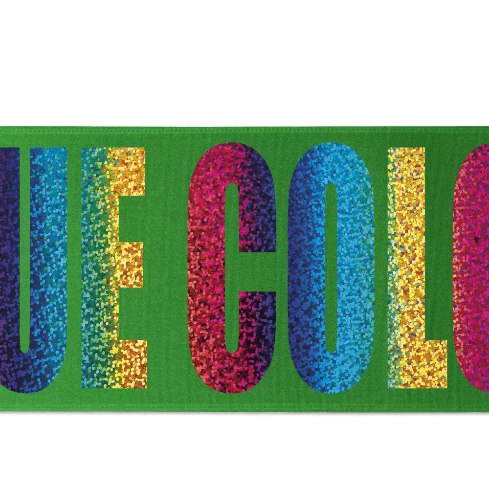 Ruban de satin de 4" (Brillance - Finition spéciale)