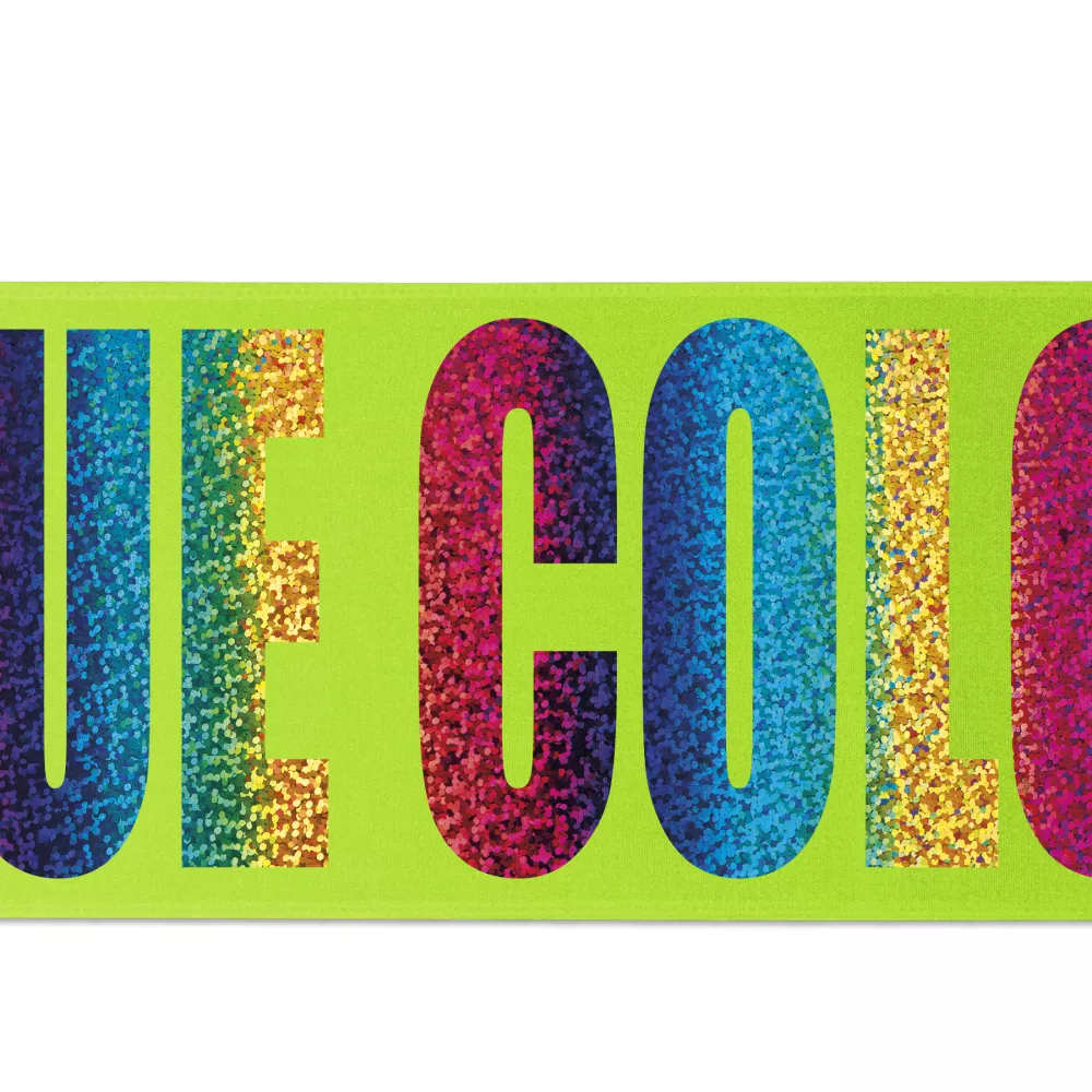 Ruban de satin de 4" (Brillance - Finition spéciale)