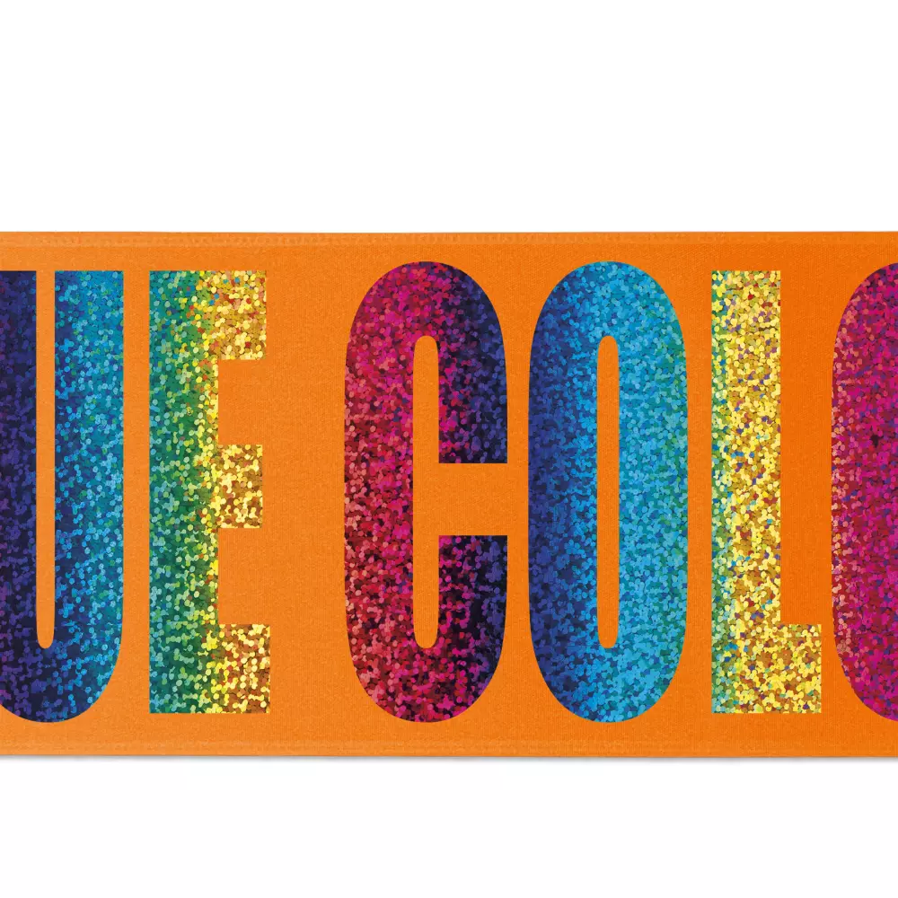 Ruban de satin de 4" (Brillance - Finition spéciale)