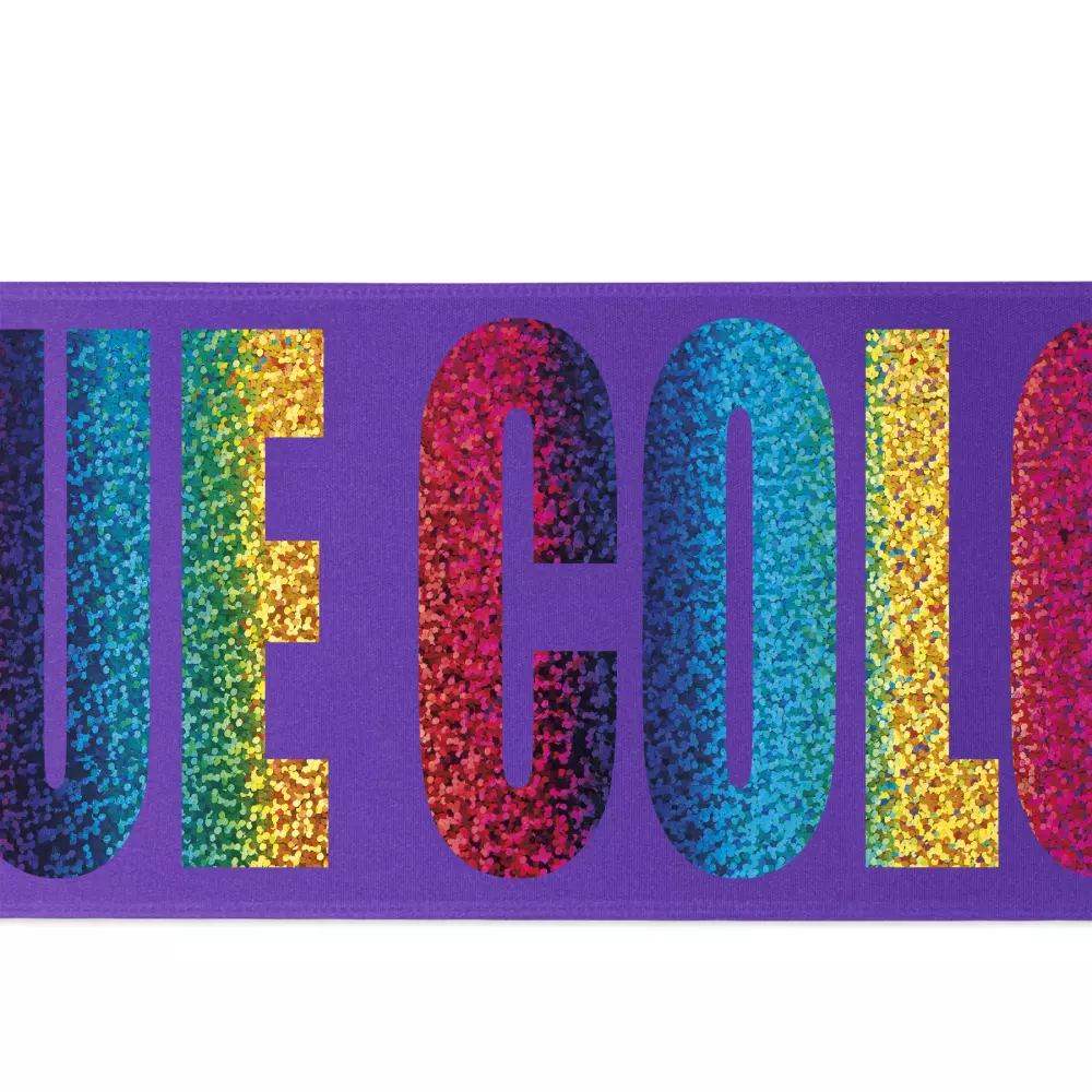 Ruban de satin de 4" (Brillance - Finition spéciale)