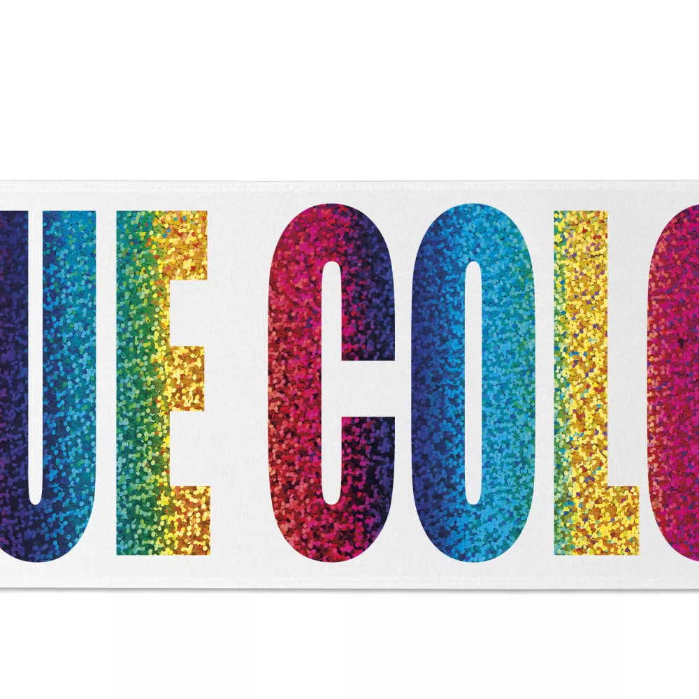 Ruban de satin de 4" (Brillance - Finition spéciale)