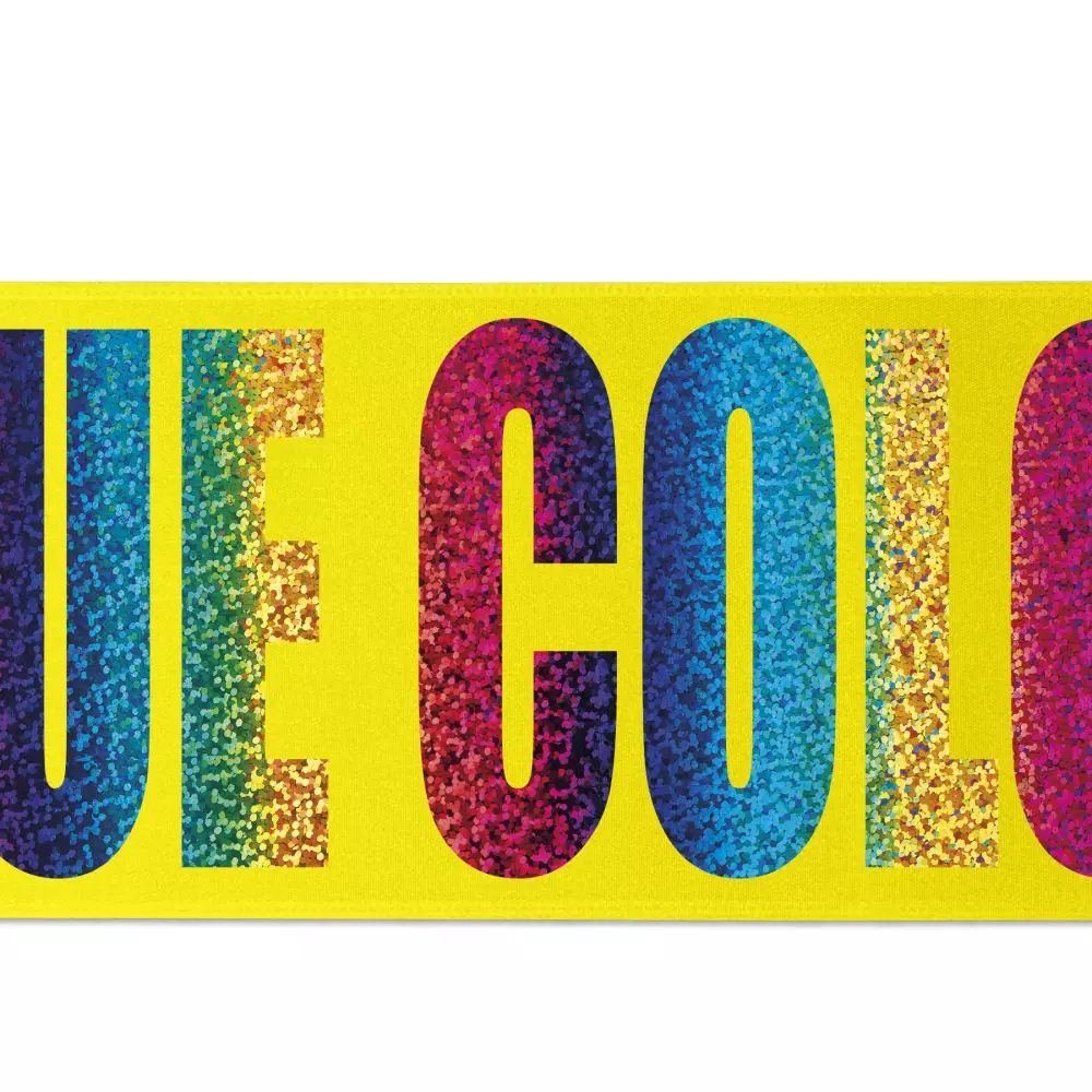 Ruban de satin de 4" (Brillance - Finition spéciale)