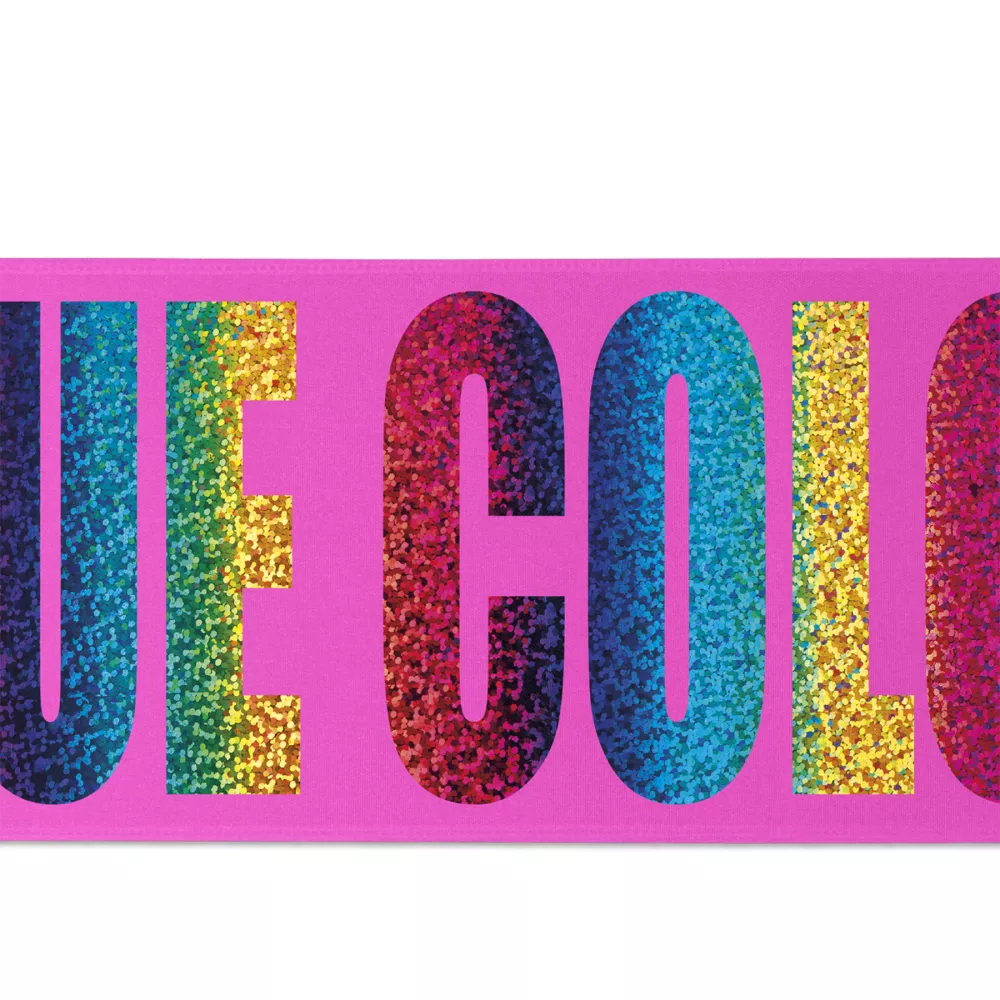 Ruban de satin de 4" (Brillance - Finition spéciale)