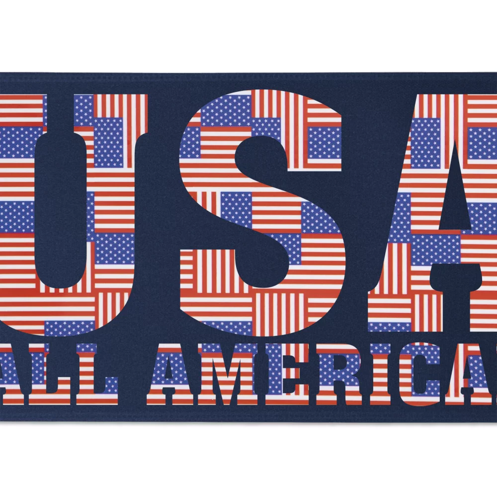 Ruban de satin de 6" avec badge (Brillance - Finition spéciale)