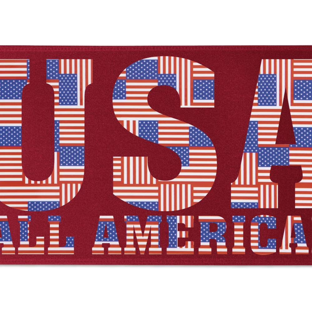 Ruban de satin de 6" avec badge (Brillance - Finition spéciale)