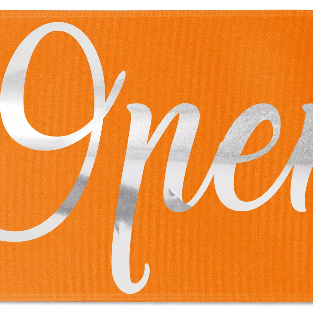 Ruban de satin 9" (Brillance - Finition spéciale)