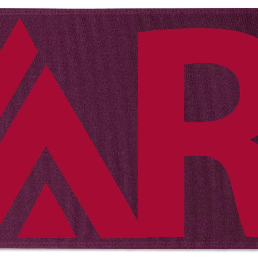 Ruban de satin de 12" avec badge (Brillance - Finition mate)