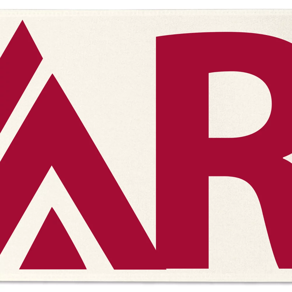 Ruban de satin de 12" avec badge (Brillance - Finition mate)