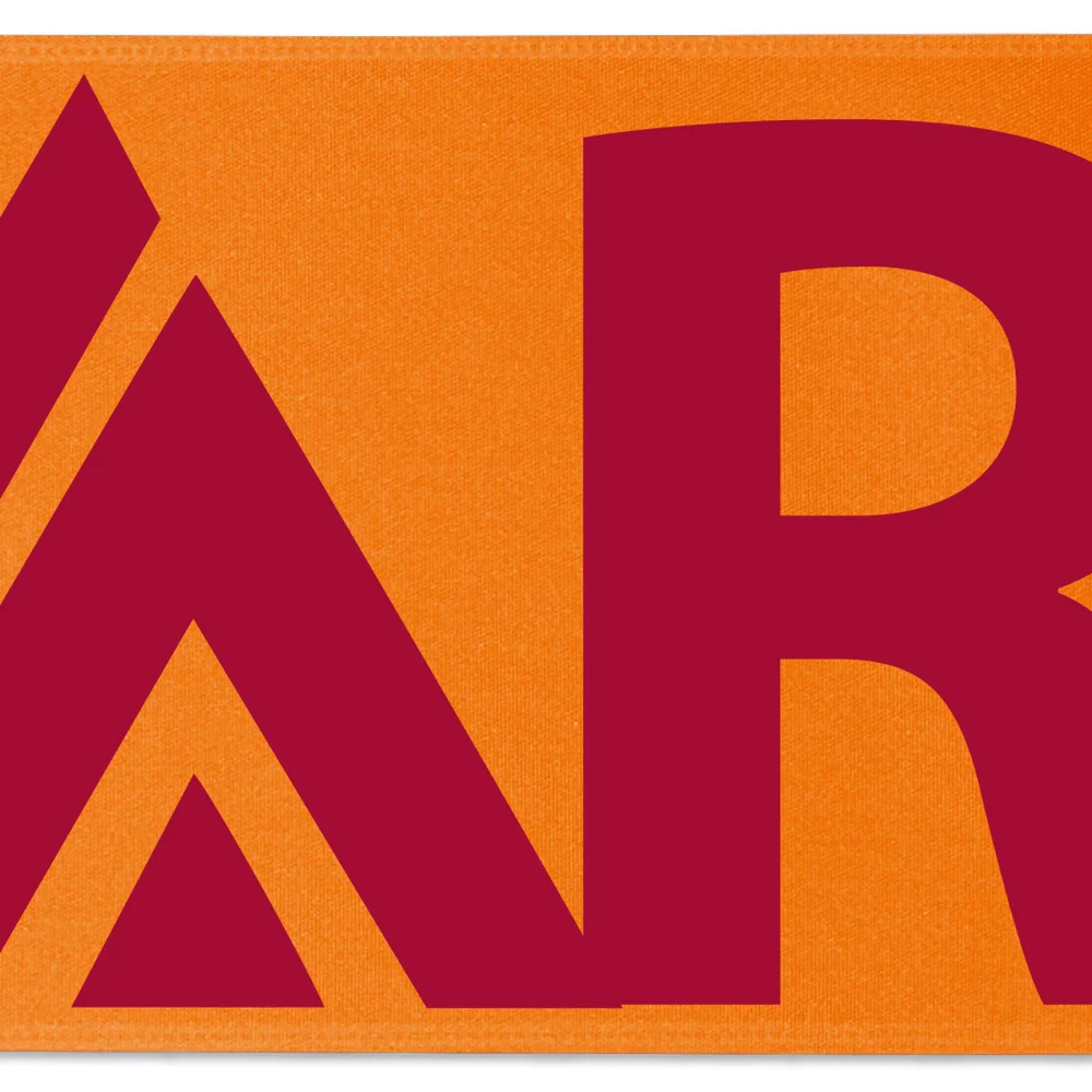 Ruban de satin de 12" avec badge (Brillance - Finition mate)