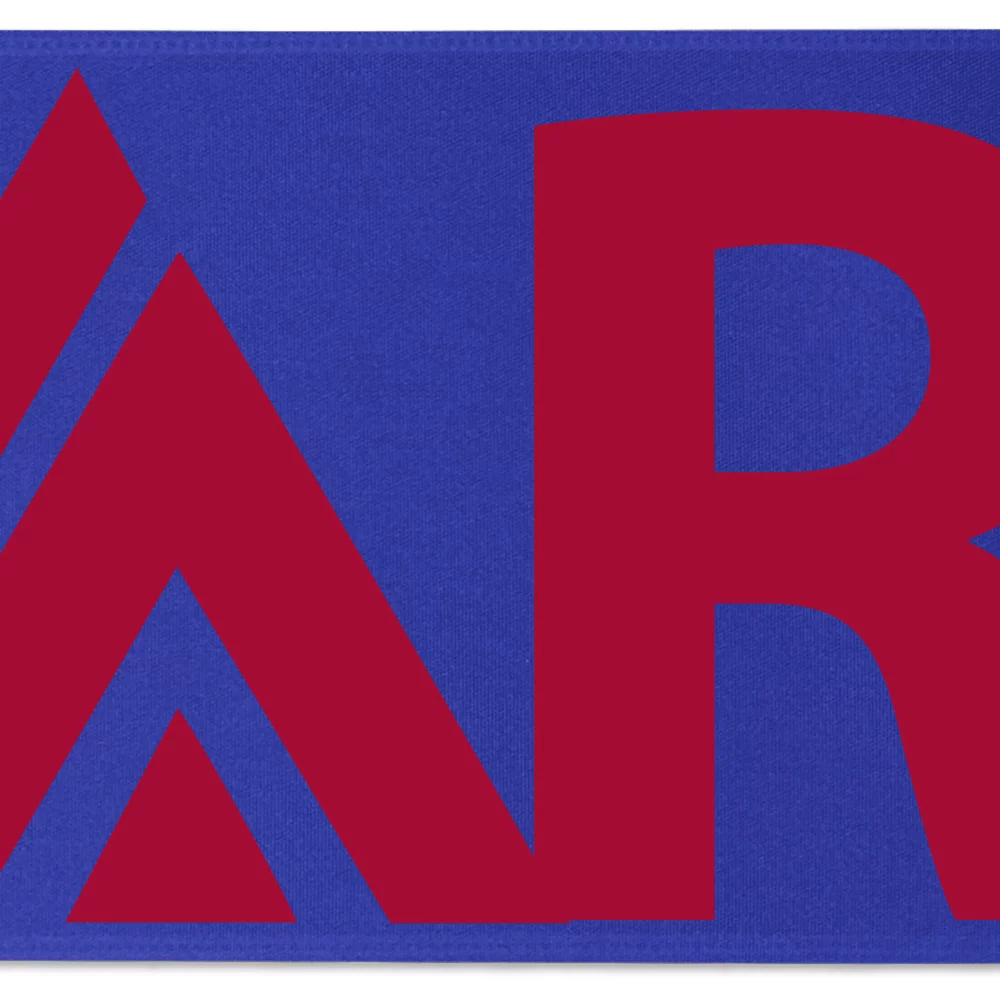 Ruban de satin de 12" avec badge (Brillance - Finition mate)