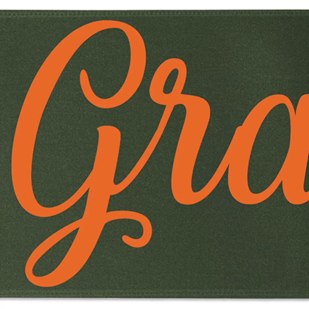 Ruban de satin de 8" (Brillance - Finition mate)