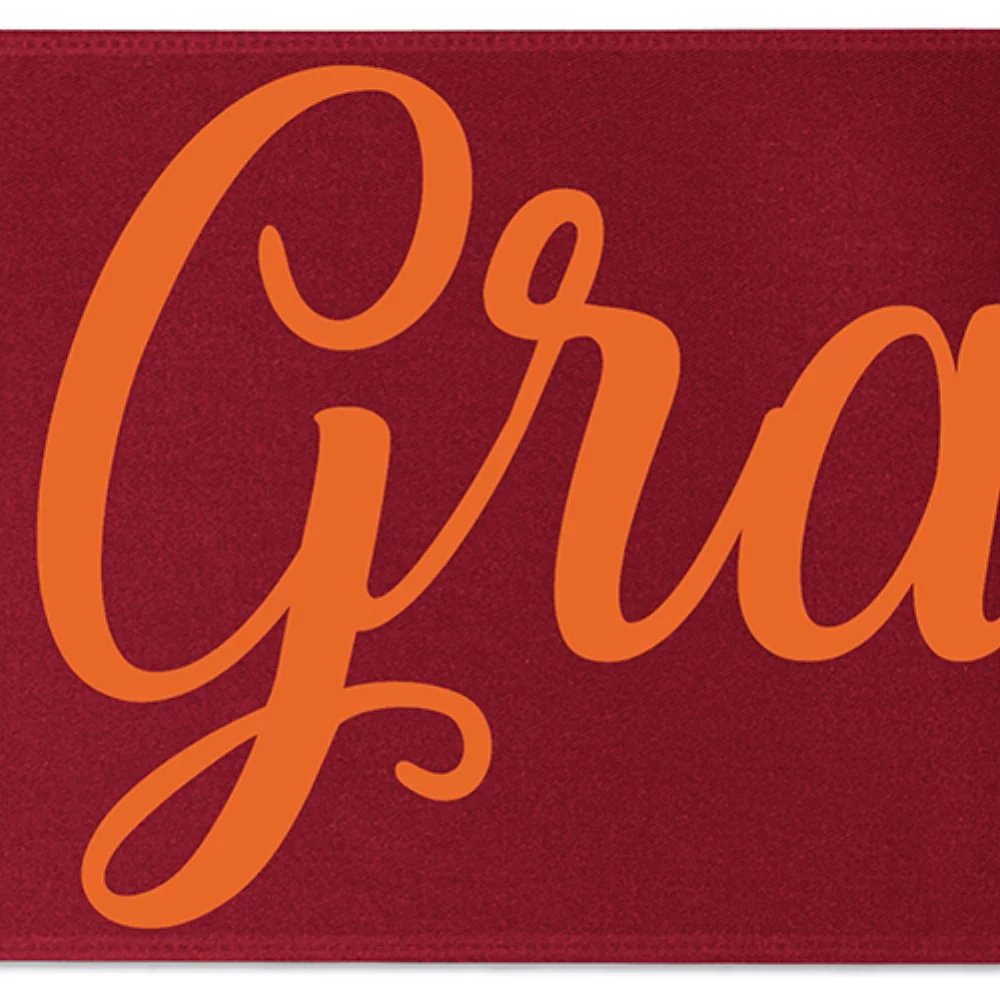 Ruban de satin de 8" (Brillance - Finition mate)