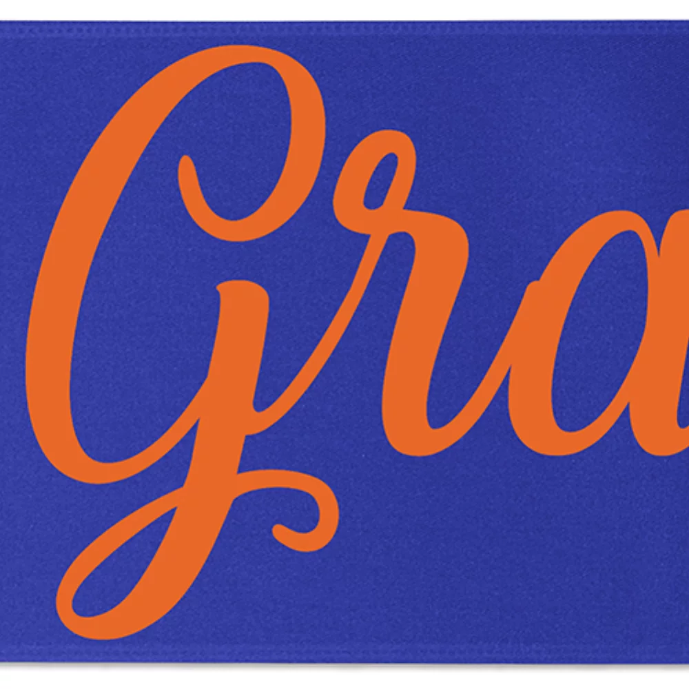 Ruban de satin de 8" (Brillance - Finition mate)