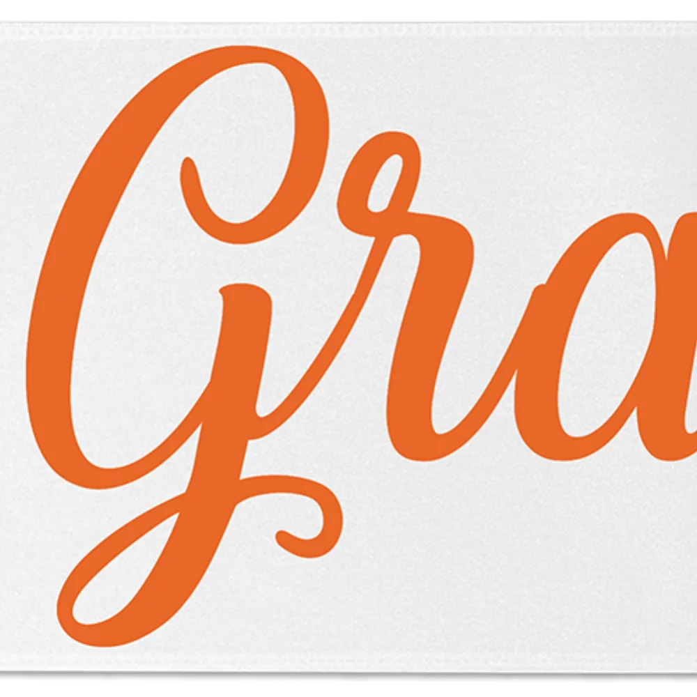 Ruban de satin de 8" (Brillance - Finition mate)