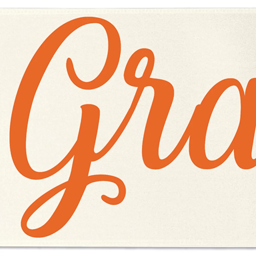 Ruban de satin de 8" (Brillance - Finition mate)