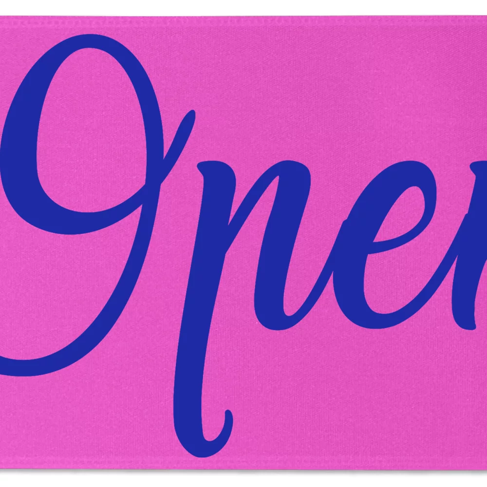 9" Badge Satin Ribbon (Brilliance- Matte Finish)