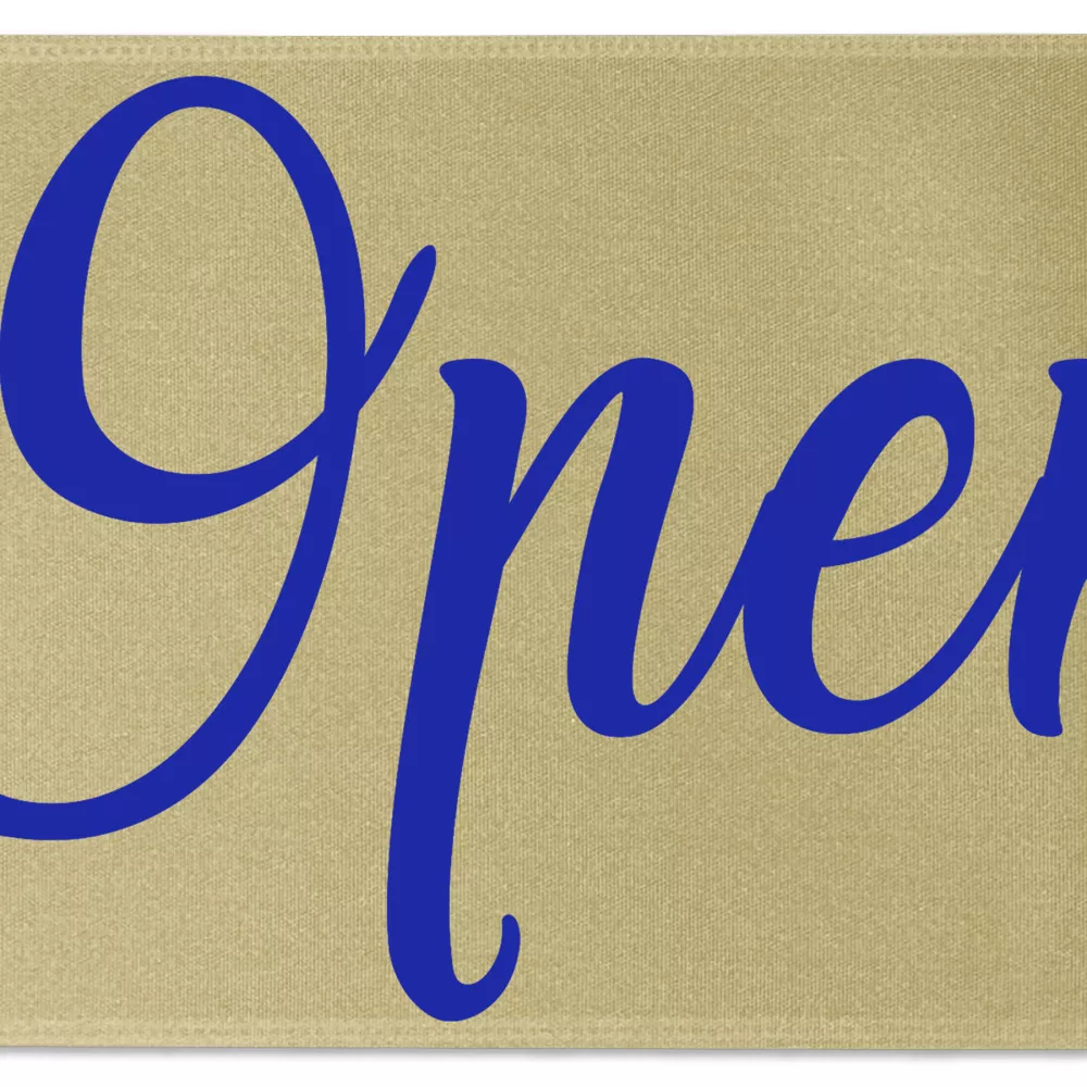 9" Badge Satin Ribbon (Brilliance- Matte Finish)