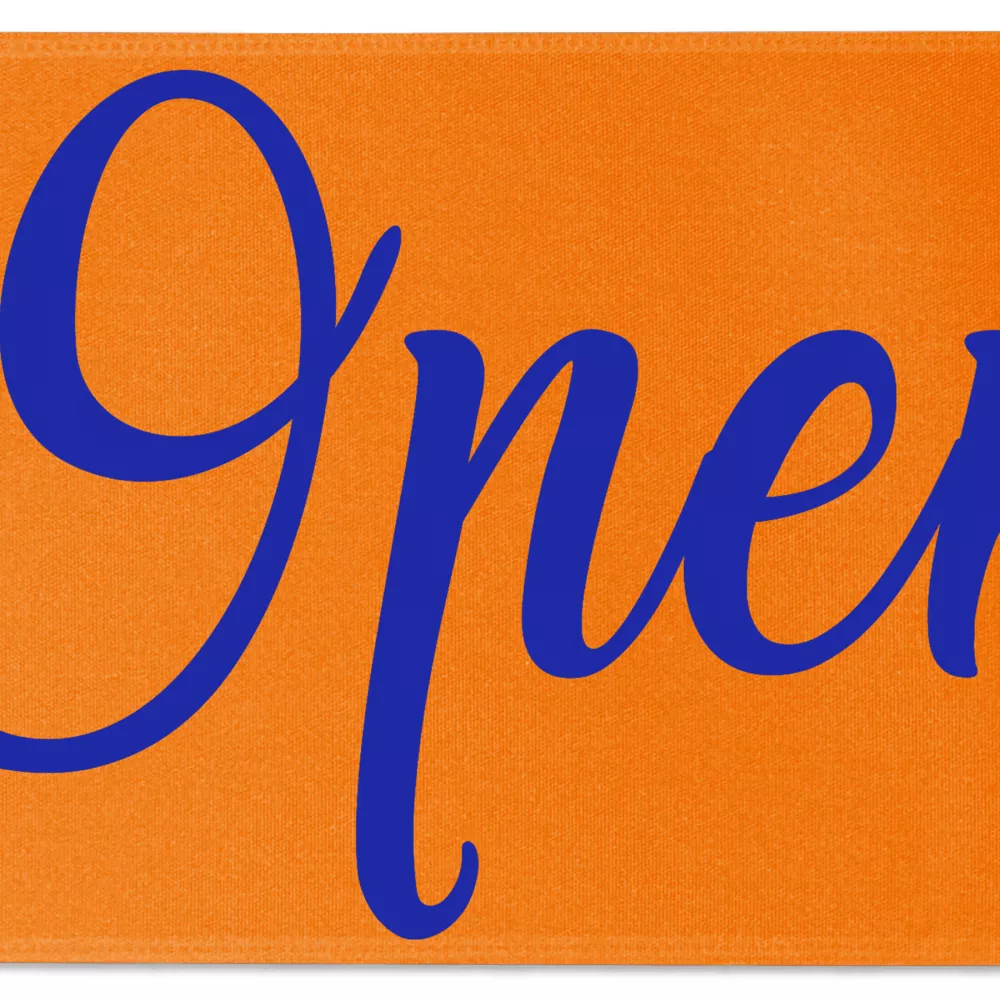 9" Badge Satin Ribbon (Brilliance- Matte Finish)