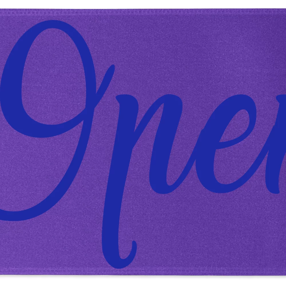 9" Badge Satin Ribbon (Brilliance- Matte Finish)