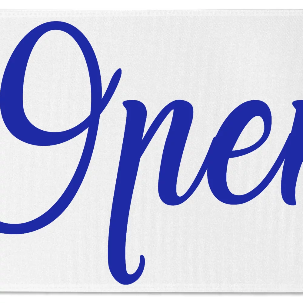 9" Badge Satin Ribbon (Brilliance- Matte Finish)