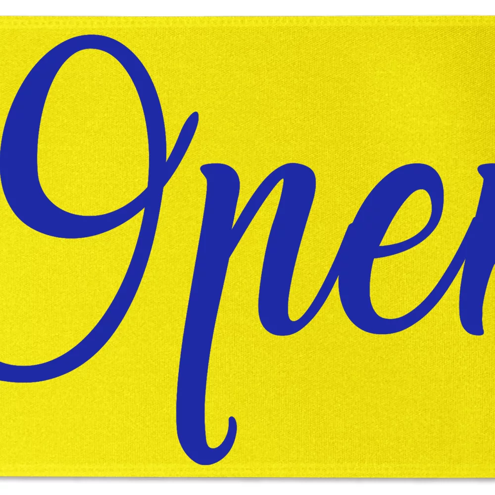 9" Badge Satin Ribbon (Brilliance- Matte Finish)