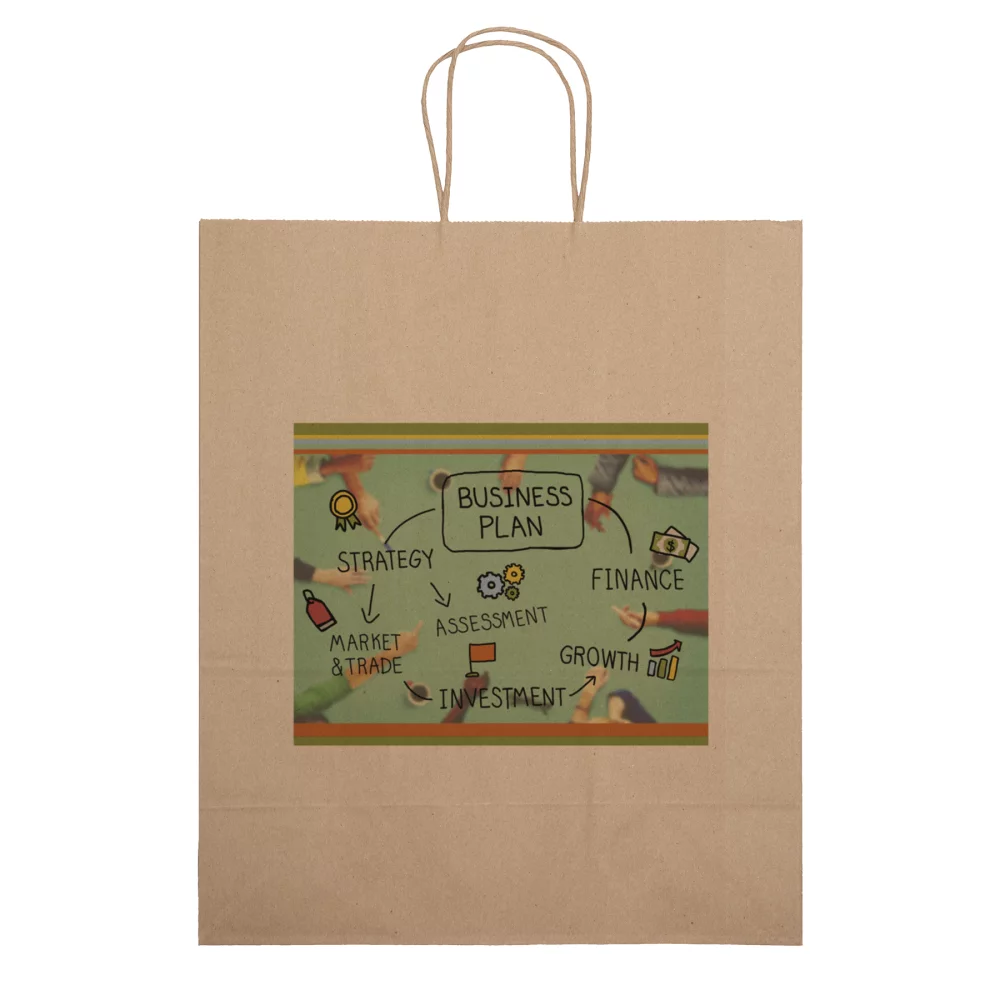 Citation Eco Kraft-Brown Shopper (Chromatic)