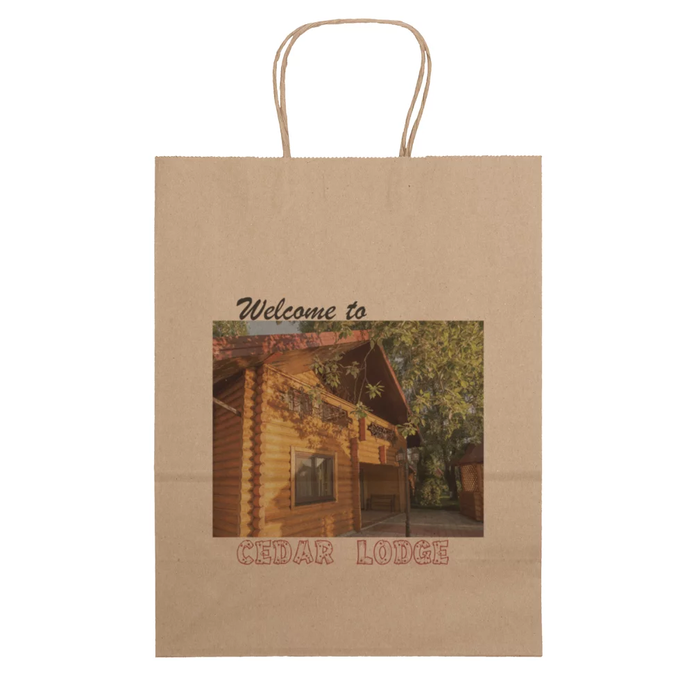 Sac de courses écolo Jenny Kraft-Brown (Chromatique)