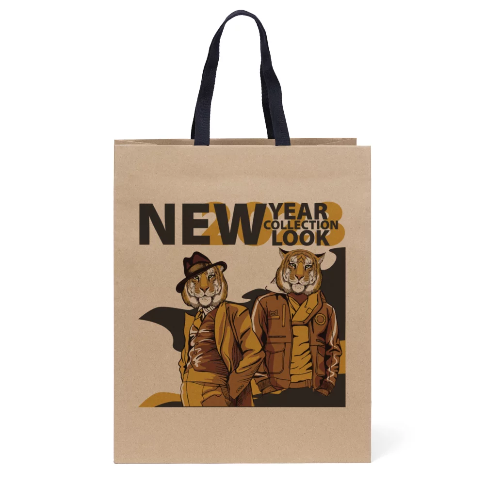 Eco Teak Cotton Twill-Handle Eco Eurotote (Chromatic)