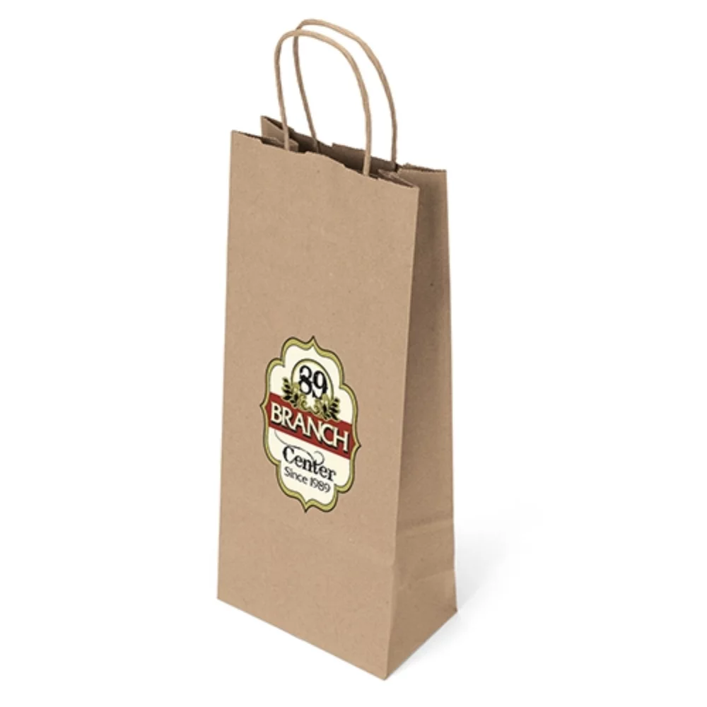 Eco Vino Kraft-Brown Shopper Bag (ColorVista)