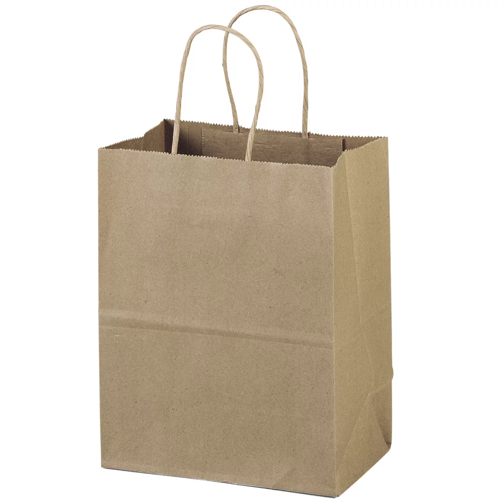 Eco Mini Kraft-Brown Shopper Bag (ColorVista)