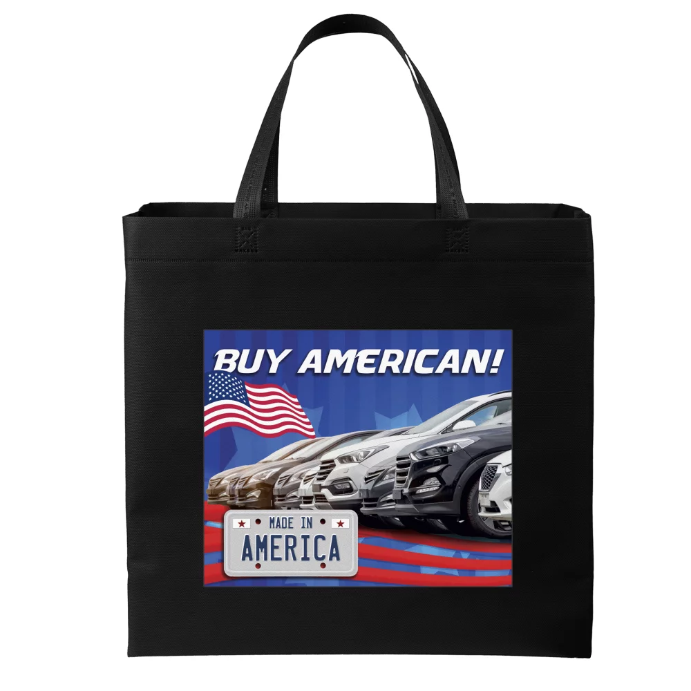 Patriot USA-Made Non-Woven Tote (ColorVista)