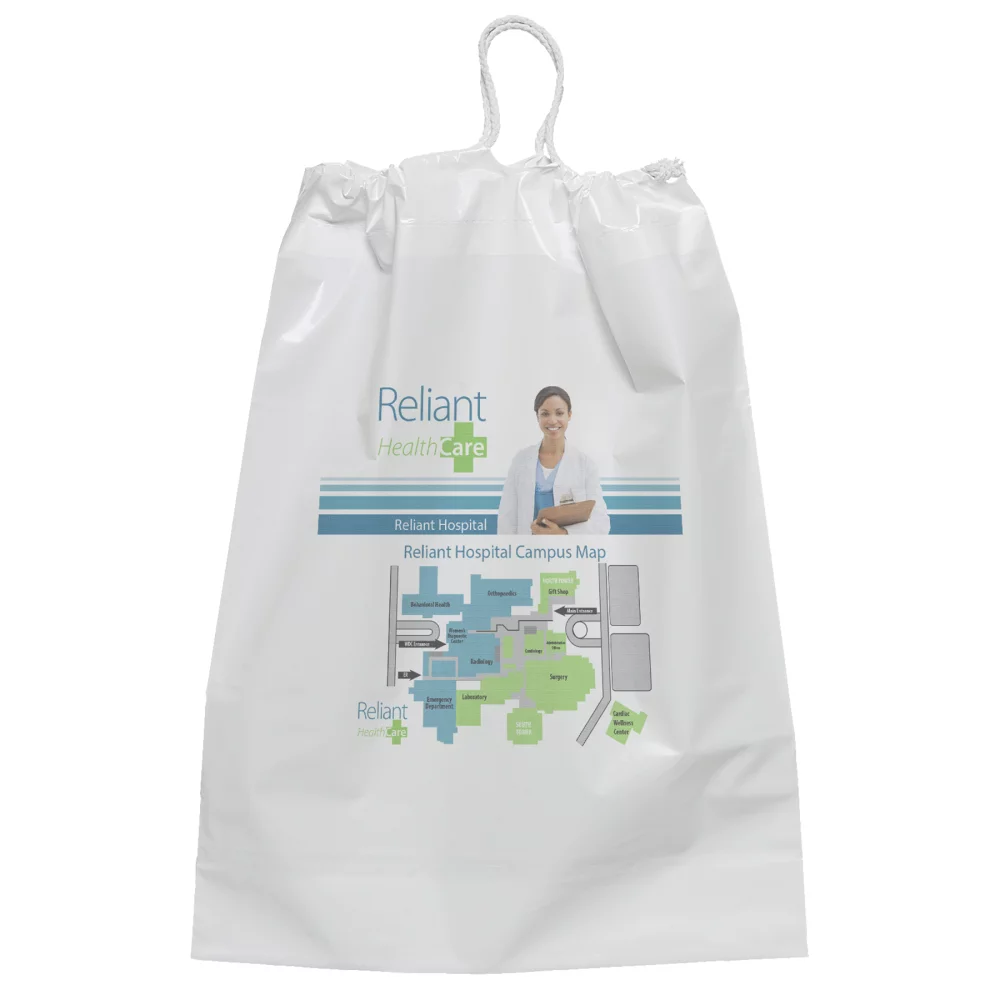 Cotton Draw Bag 12"x16"x4" (Dynamic Color)