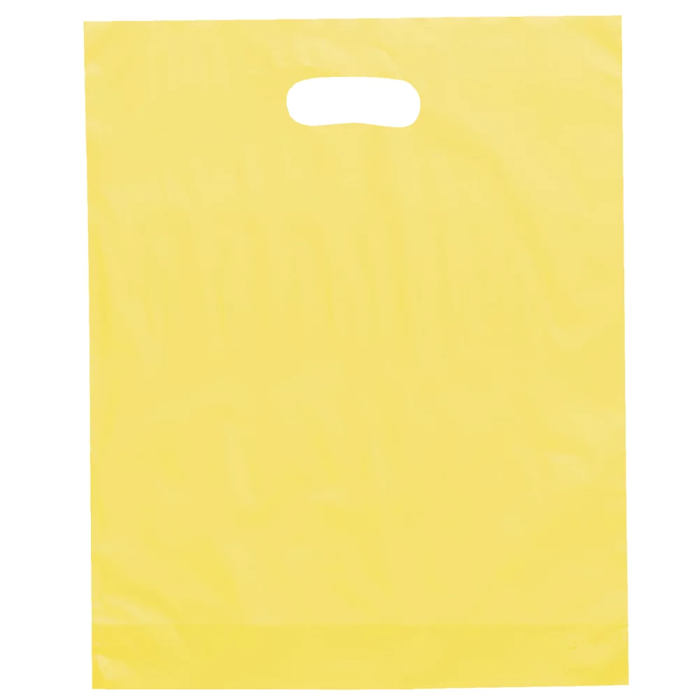 Orchid™ Frosted Brite Die Cut Handle Bag (Dynamic Color)