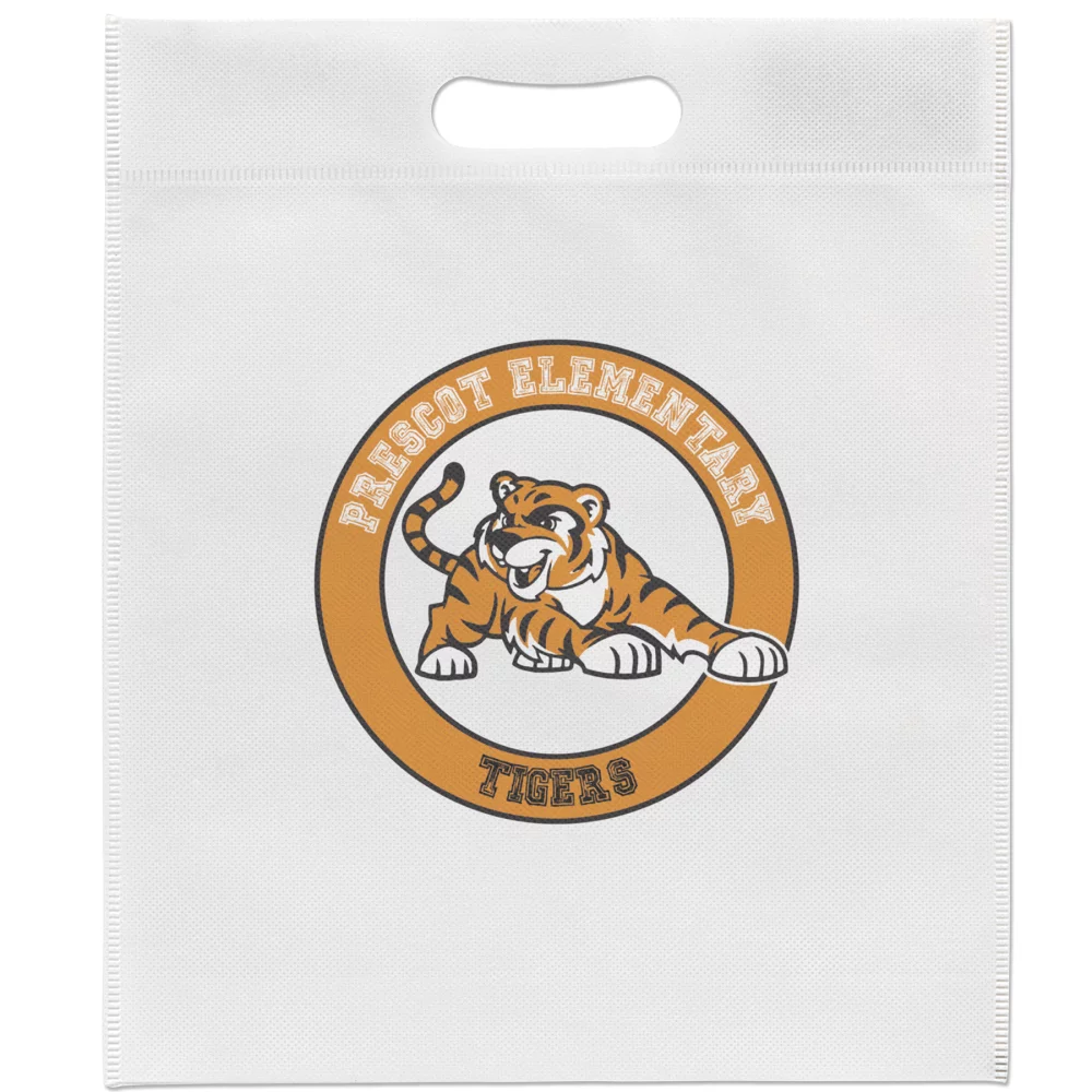 Large Non-Woven Die Cut Handle Bag (Dynamic Color)