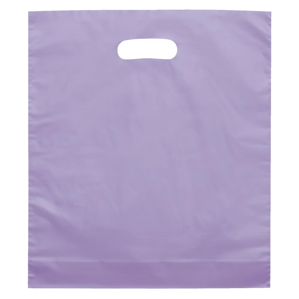 Rose™ Frosted Brite Die Cut Handle Bag (Dynamic Color)