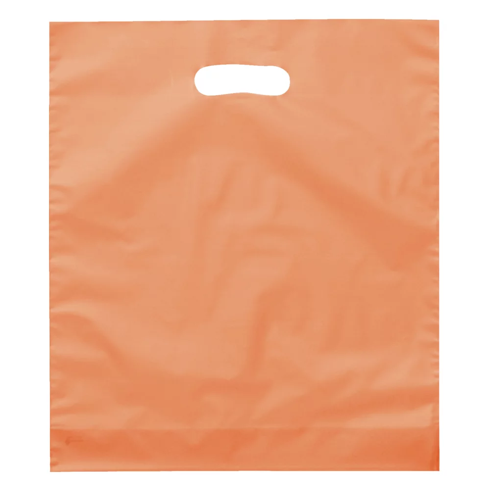 Rose™ Frosted Brite Die Cut Handle Bag (Dynamic Color)
