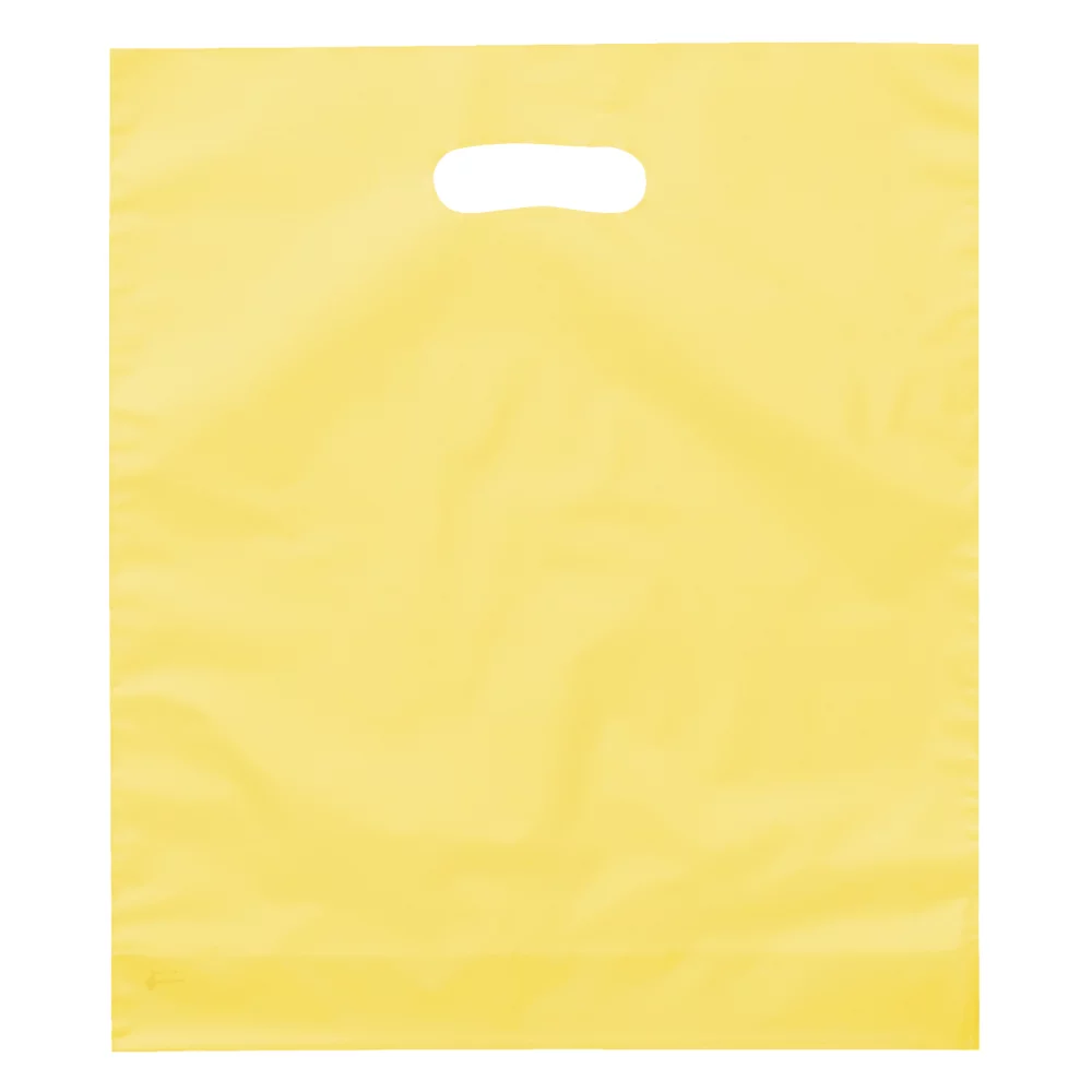 Rose™ Frosted Brite Die Cut Handle Bag (Dynamic Color)