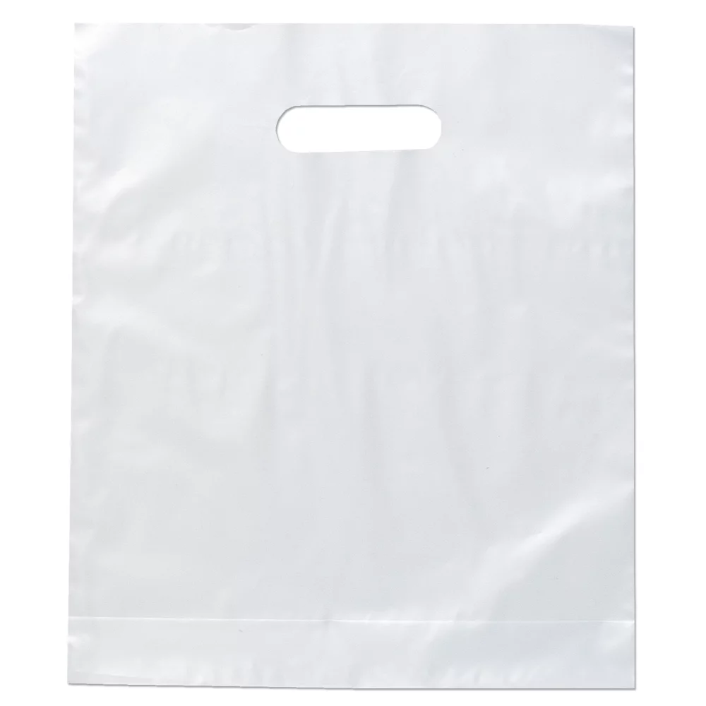 Rose™ Frosted Brite Die Cut Handle Bag (Dynamic Color)