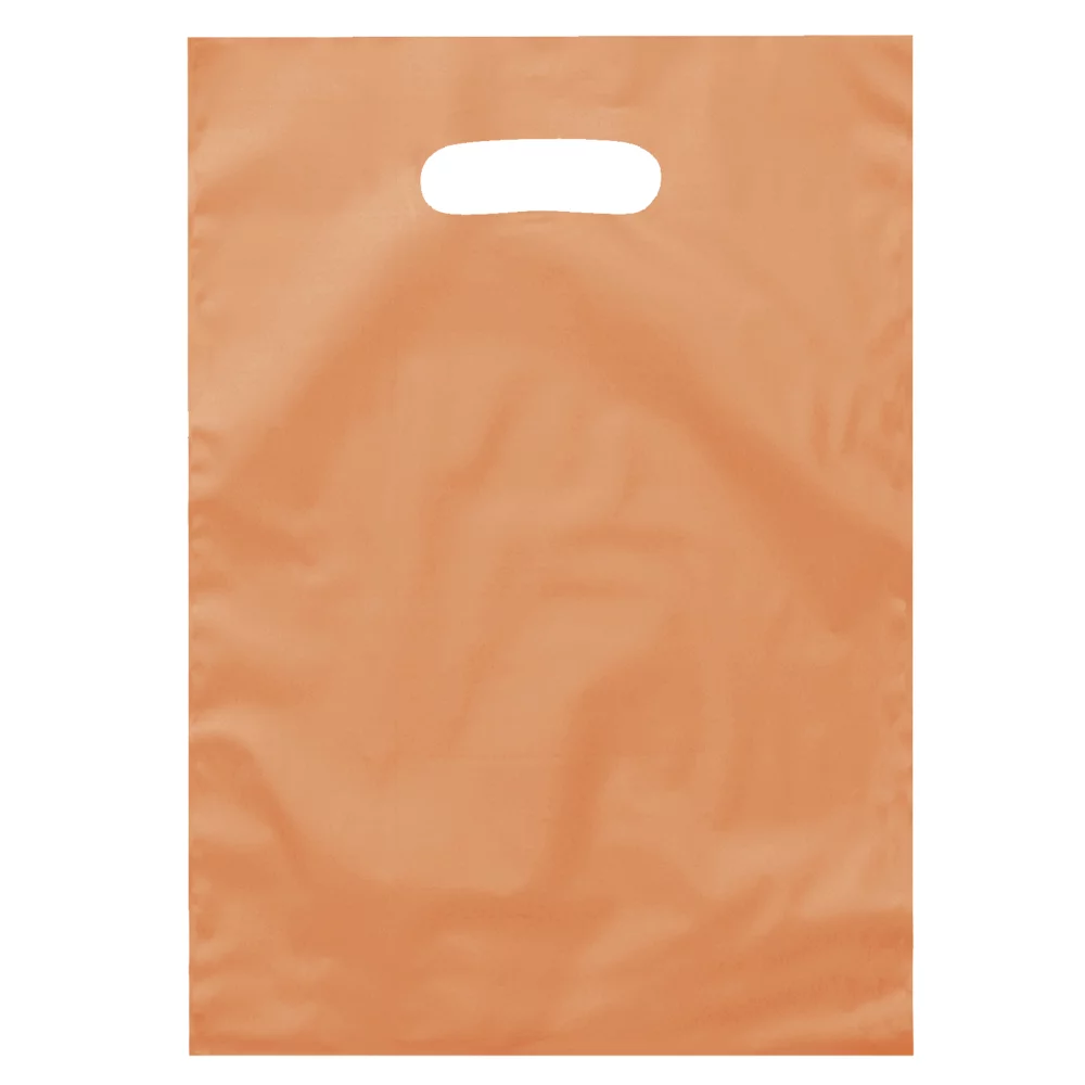 Aster™ Frosted Brite Die Cut Handle Bag (Dynamic Color)