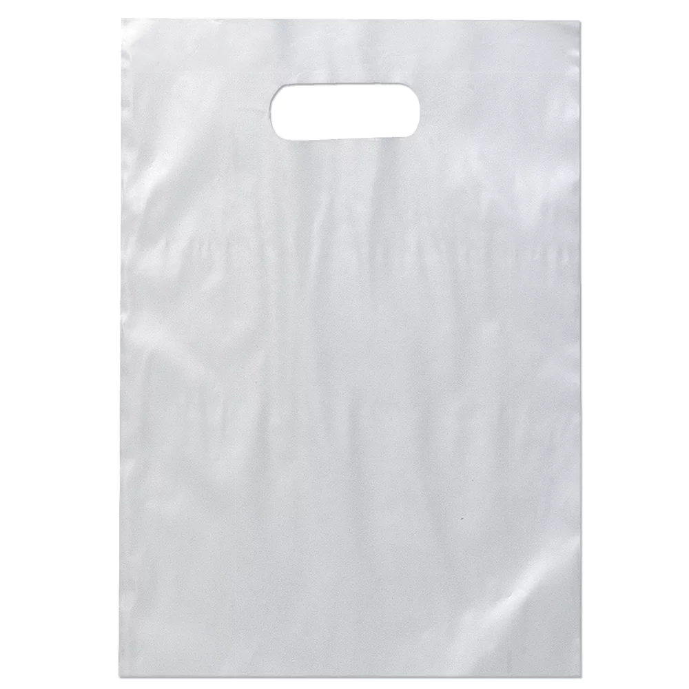 Aster™ Frosted Brite Die Cut Handle Bag (Dynamic Color)