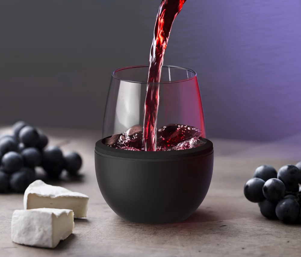 Refroidisseur de vin isolé ASOBU de 15 oz