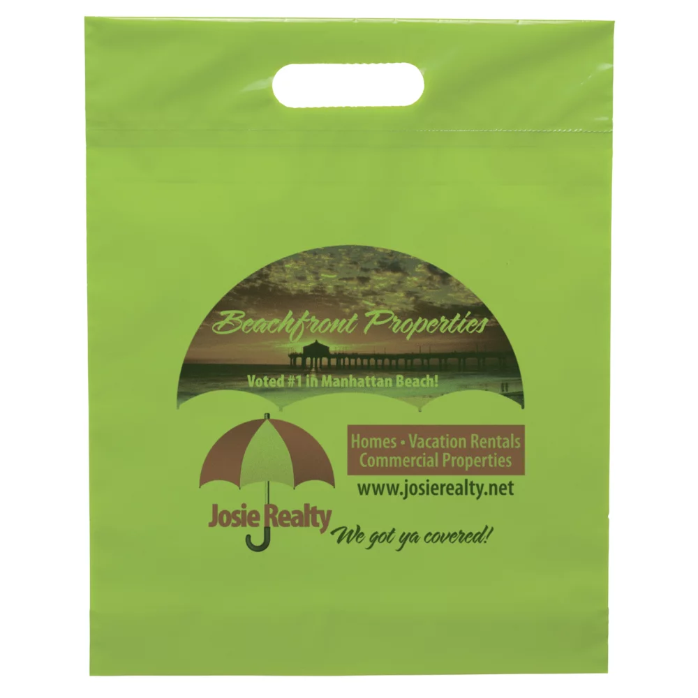 Sac à poignée découpée 12 x 15 (couleur dynamique)