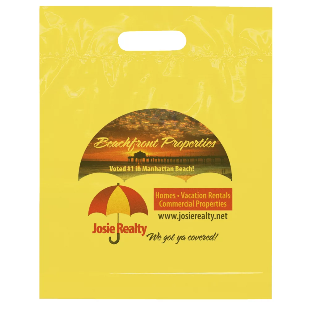 Die Cut Handle Bag 12 x 15 (Dynamic Color)