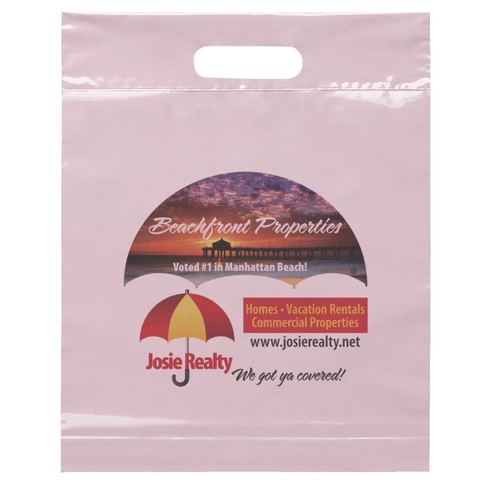 Sac à poignée découpée 12 x 15 (couleur dynamique)