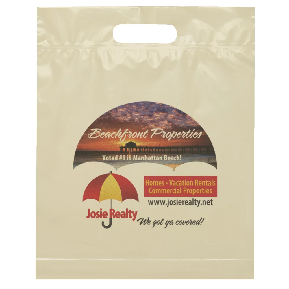 Die Cut Handle Bag 12 x 15 (Dynamic Color)
