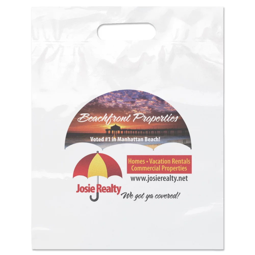 Die Cut Handle Bag 12 x 15 (Dynamic Color)